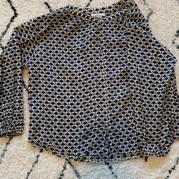 Velvet by Graham & Spencer Blouse Top Size S - Picture 2 of 6